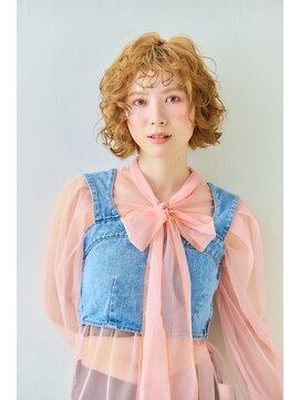 外国風パーマ/スパイラルパーマ/くせ毛風パーマ/カーリーヘア