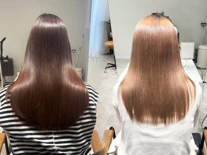 デビュー ヘアーメイクの写真