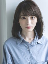 エミュ 表参道 青山(emu)&nbsp;【emu井上信洋】大人かわいいミディアムレイヤーボブ【エミュ】