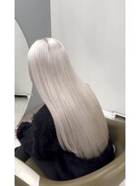 デコヘアーチーノ(DECO HAIR Ccino)&nbsp;艶々ホワイトカラー