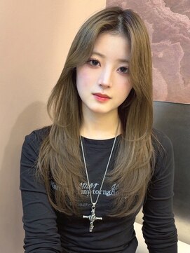 ロンドガーネット 池袋(Lond garnet) 韓国顔周り/ハイレイヤーカット/ワンホンレイヤー/池袋