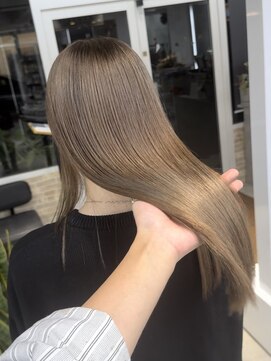 ジオ 国分寺(the O's) 切りっぱなしボブ/エアリーロング/美髪/ピンクブラウン[国分寺]