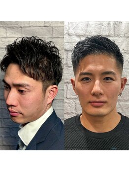 グレイスフルバーバー 新宿野村ビル店の写真/バーバーの技術が光るメンズスタイルが人気の新宿理容室★ビジネスシーンにも対応するスタイルをご提案！