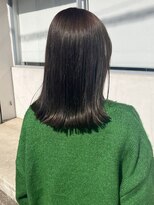 ショートヘア ハーフアンドハーフ(HALF AND HALF) ミディアムヘア