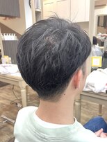 アルターリール(aL ter Rire)&nbsp;MEN’S HAIR/サーフカール/刈り上げセンターパート/中村