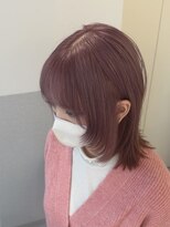 サロウィン 広島(SALOWIN)&nbsp;青みピンク×レイヤーカット