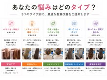 もう迷わない！あなたの髪の「正解」を見つける、オーダーメイドの髪質改善。