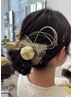 【Jrアップリスト担当】ヘアセット(ハーフ・フル)   ￥3000