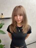 【ダメージ90%カット】カット＋ケアブリーチダブルカラー　￥19150→