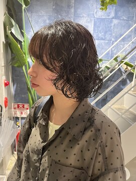 シー(si) レイヤーボブパーマ