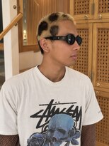 キコ 肥後橋店(kico)&nbsp;ヒョウ柄デザイン坊主