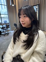 ロロネー 中津(Lolonois) 【Lolonois中津】切りっぱなしボブ×ナチュラルベージュ