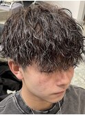 ショートマッシュツイストスパイラルパーマ