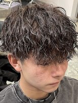 サンズ 梅田 中崎町(SUNS)&nbsp;ショートマッシュツイストスパイラルパーマ