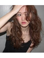 ソルトウォーター(SALT WATER)&nbsp;須崎亮太【外国人風】束感たっぷりハイライト×LONG ３　susaki