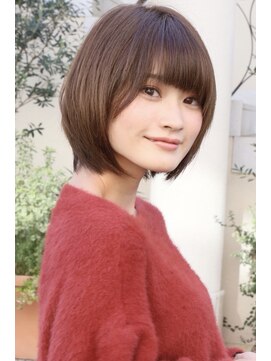 ロエナ(ROENA) 2030代40代50代ウエーブミディアム似合わせカットメルティカラー