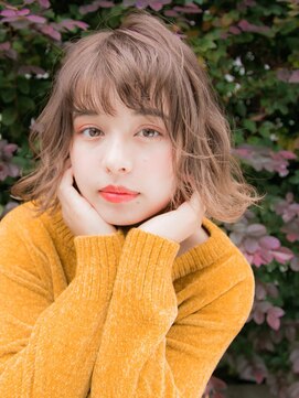 リリアン 表参道(relian) アッシュブラウンカラーで透明感をプラス♪