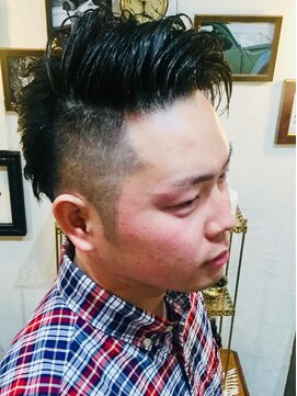 デュエルヘアー グルーミングショップ(DWELL HAIR. GROOMING SHOP) パーマ/プレジデンシャルスタイル