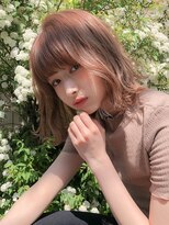 ルティア(Lutia) ピンクアッシュ ゆるふわ 透明感カラー