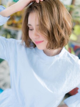 カバーヘア ブリス 戸田公園西口店(COVER HAIR bliss) ★外国人風ナチュラルカール☆小顔フレンチボブ10代20代30代★6