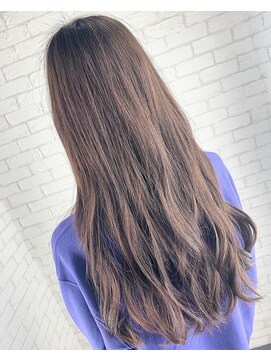 ラヴリア クルメ(LOVERIA KURUME) ≪LOVERIA KURUME/久留米≫ベージュカラーのウェーブロング