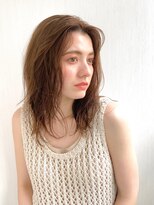 ネオリーブ アンド 渋谷店(Neolive &)&nbsp;大人かきあげブラウンセミディ