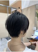 大人ハンサムショート×透明感抜群アッシュ 30代 40代