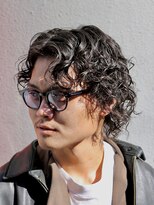 ガズル ハラジュク(GUZZLE HARAJUKU)&nbsp;20代30代必見　色気の2way無造作スパイラルパーマ