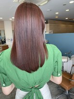 シェノン 武庫之荘(CHAINON)&nbsp;髪質改善/グレージュカラー/黒髪/ココアベージュ/ボブウルフ