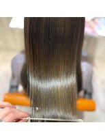 ナチュア ヘアアンドガーデン北千住(NaTur HAIR&GARDEN) 髪質改善水素トリートメント×ミントアッシュカラー☆