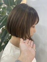 GBG 自由が丘 《After》仕上がりスタイル【白髪ぼかし脱白髪染めハイライト 】