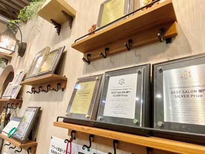 HOT PEPPER Beauty AWARD GOLD Prize4連覇！受賞8年連続！！