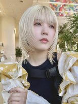ミンクス ギンザ セントラル(MINX ginza central) ウルフレイヤーボブ 大人ガーリーチョコレートモード