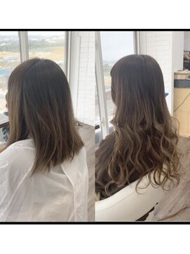 クラン ヘアーアンドスタジオ(CLAN hair & studio) ハイトーンカラーエクステプルエクステブリーチカラー
