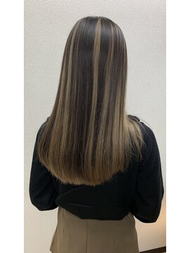 松本平太郎美容室 大宮店 アンブレラカラー　20代、30代