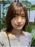 ふんわりレイヤーボブ