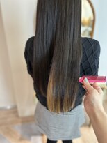 アンド ラ ブランシュ(&.La Blanche)&nbsp;レッドブラウン/ハッシュカット/フルバング/似合わせカット