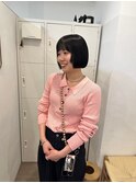 ニュアンスボブ タッセルボブ20代30代40代レイヤーカットウルフ