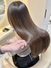 【髪質改善】カット＋カラー＋美髪縮毛矯正＋1stepトリートメント　24800円