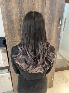 アジールヘア 池袋東口店(agir hair) 人気グレーグラデーション☆レイヤースタイル池袋東口店