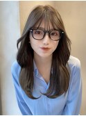 【守道】ハッシュカット/フルバング/似合わせカット/韓国ヘア