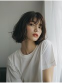 重め綺麗めボブ☆