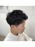 【メンズ人気】カット×ケアパーマ/13200円→11000円※土日祝＋５５０円