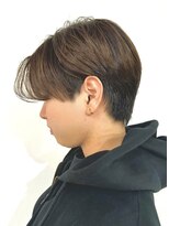 ミドル(MIDDLE)&nbsp;センターパート/韓国風/府中