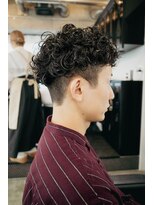 ボンド 三軒茶屋(Bond)&nbsp;ツーブロ×スパイラルパーマ◎三軒茶屋 RYUKI メンズパーマ