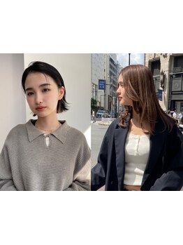 ◆流行りだけじゃない、「似合う」カラーで一歩先のデザインに。圧倒的な艶感&低ダメージ◎