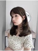 イメチェン/レイヤーカット/オリーブベージュ/大手町