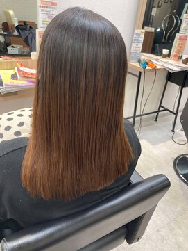 エルプラスヘアー 平尾店(L+hair) （40代）ツヤ髪ロング【トリートメントでくせ毛改善】