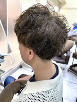 プールドゥマン 屯田(POUR DEMAIN)&nbsp;メンズ大人ニュアンスパーマ