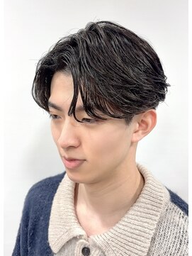 エムタニグチイプセ(M.TANIGUCHI ipse) 強め韓流センターパートニュアンスパーマ